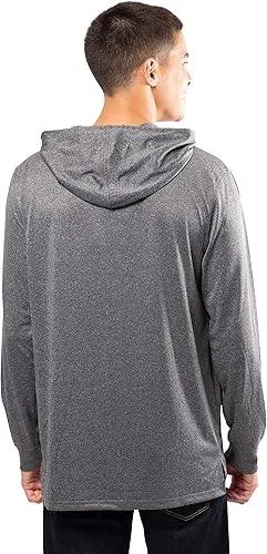 Ultra Game NBA Official Men’s Super Soft Lightweight Pullover Hoodie Sweatshirt - Unisex, Golden State Warriors, Heather Charcoal|Golden State Warriors